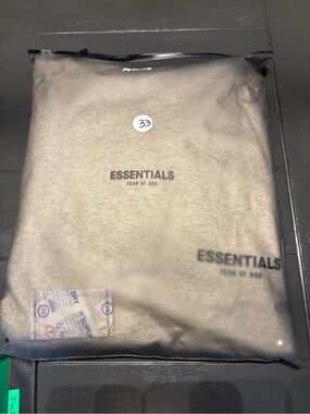Essentials Fear of God Pullover Hoodie - Taupe